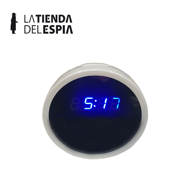 Camara wifi reloj despertador