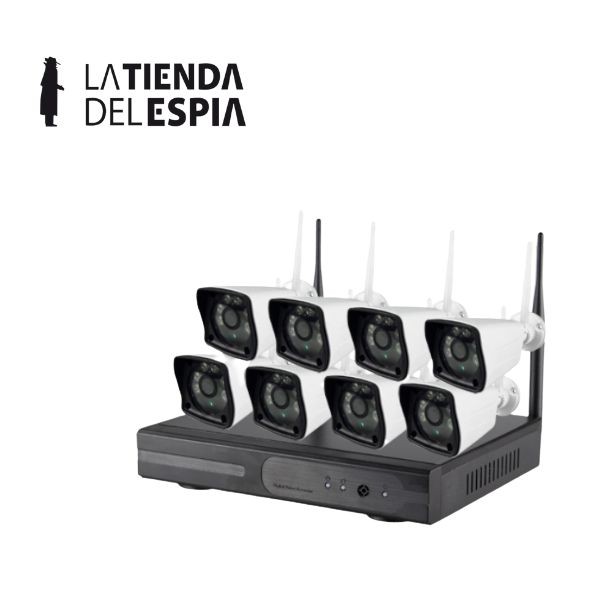 Kit de 8 cámaras wifi