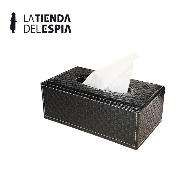 Caja de pañuelos cámara espía