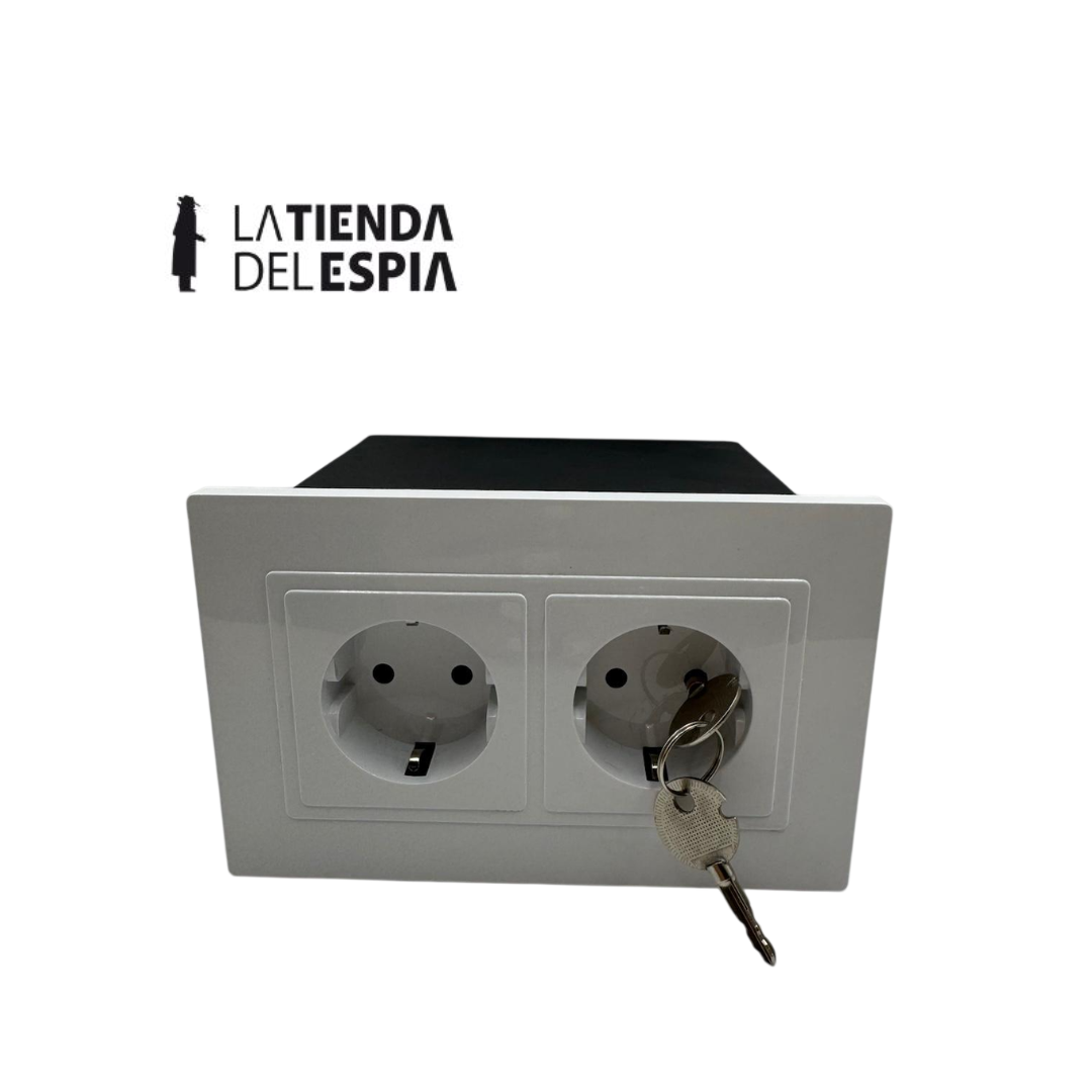 Caja fuerte enchufes