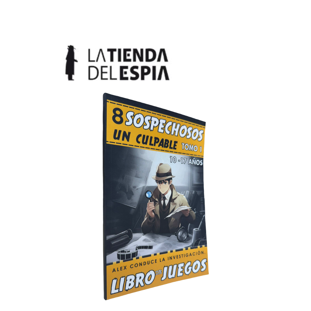 Libro 8 sospechosos un culpable