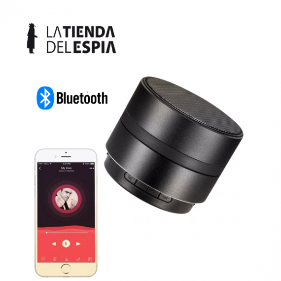 https://latiendadelespia.es/products/Cámara Altavoz Bluetooth